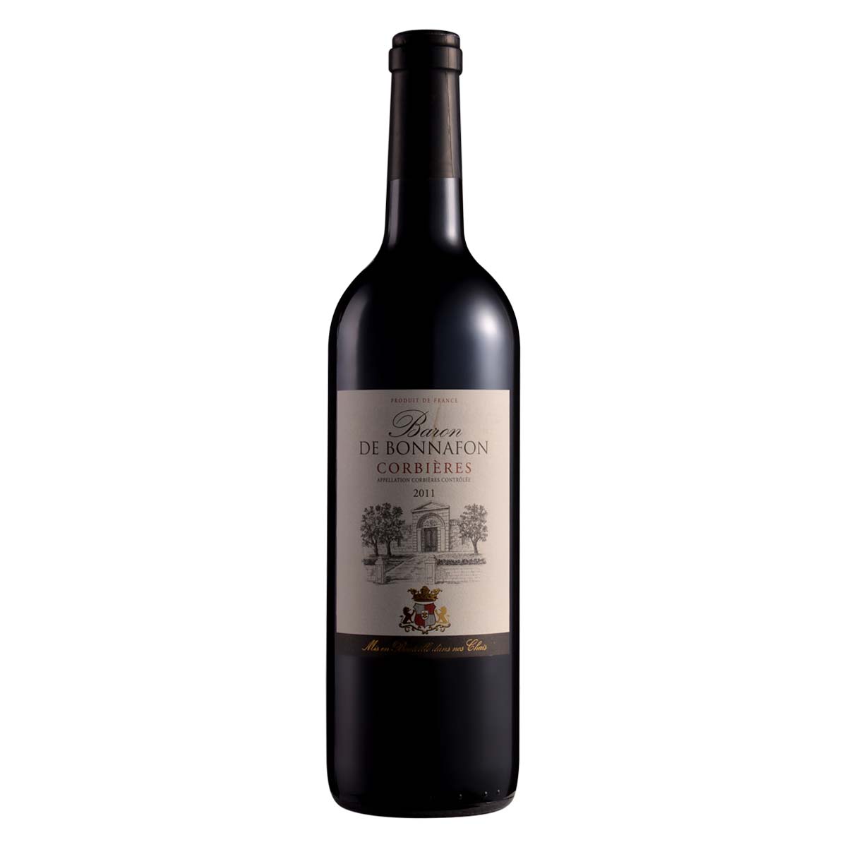 法国博纳科比尔干红葡萄酒750ml (13%Vol):化