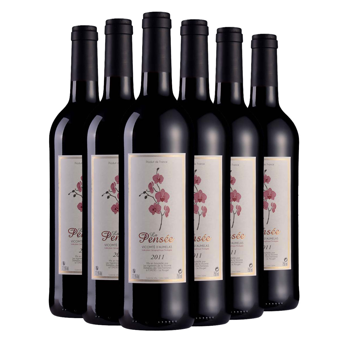 法国思慕干红葡萄酒750ml(6瓶套装)