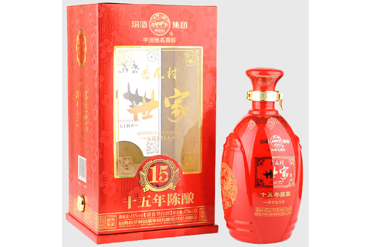 汾酒 杏花村世家15年 45度 475ml