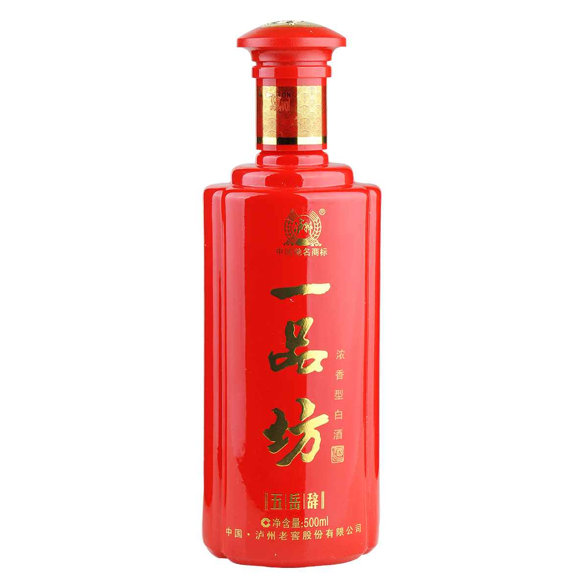 38°泸州老窖一品坊五岳辞500ml