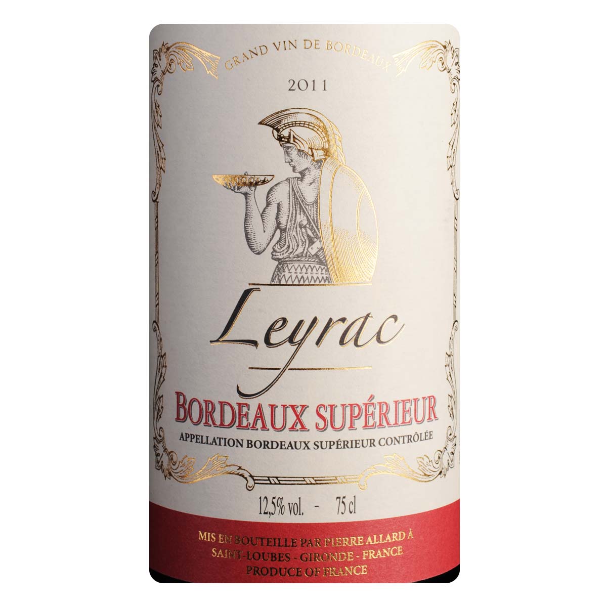 法国丽哈克超级波尔多干红葡萄酒750ml