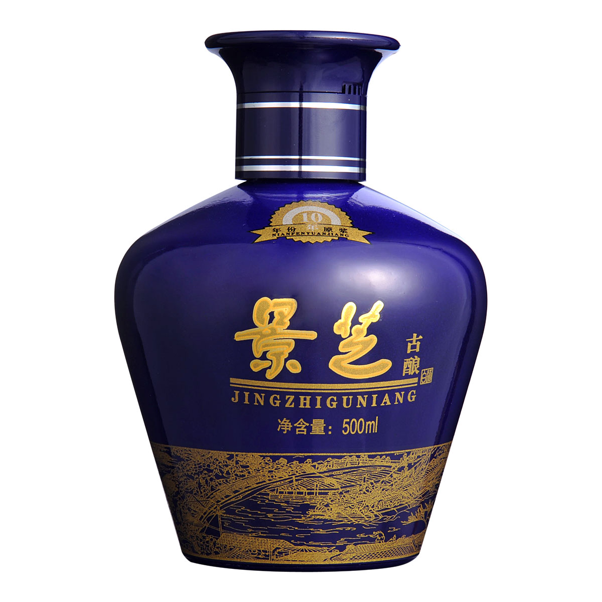 52景芝古酿十年酒500ml