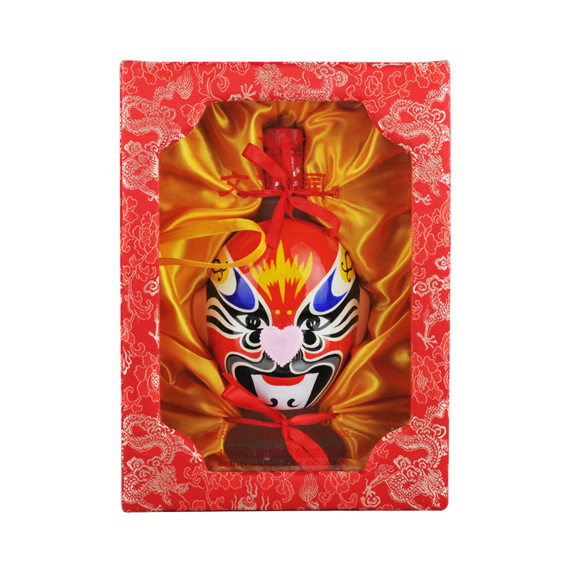 (清仓)52°红星文化国完颜龙500ml