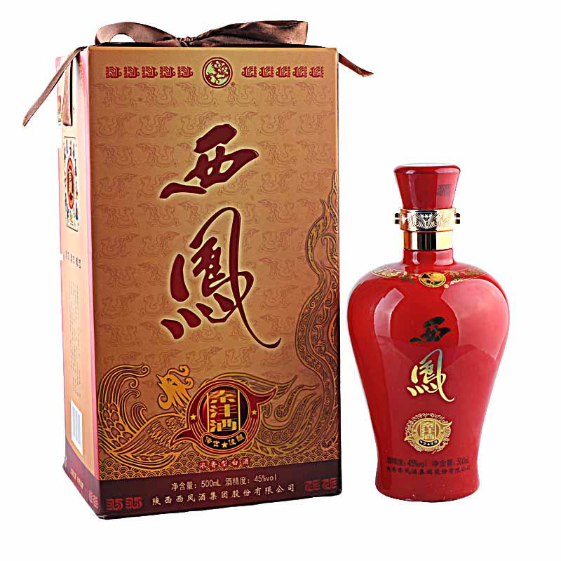 45°西凤秦沣酒传世佳酿500ml