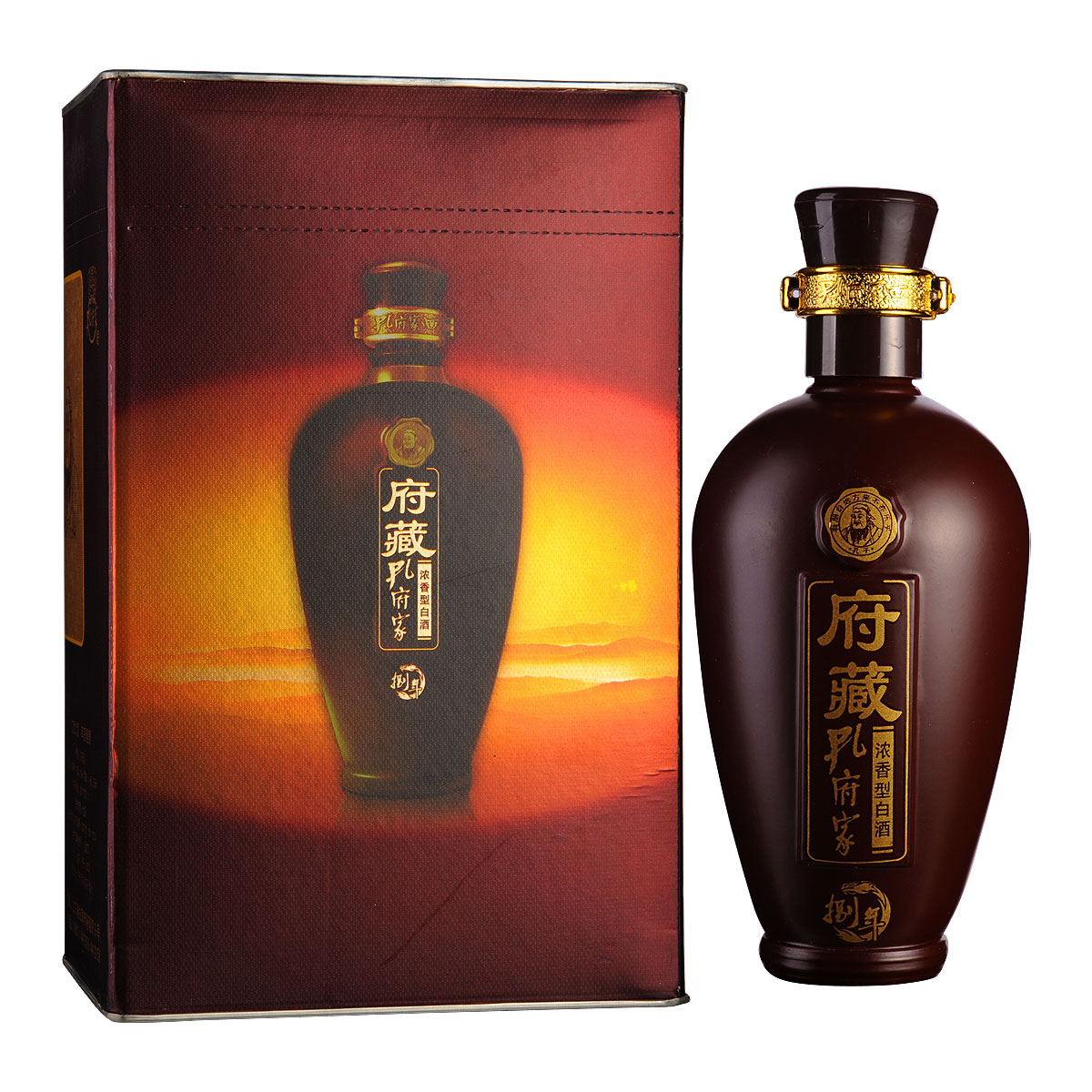 清仓52府藏孔府家捌500ml
