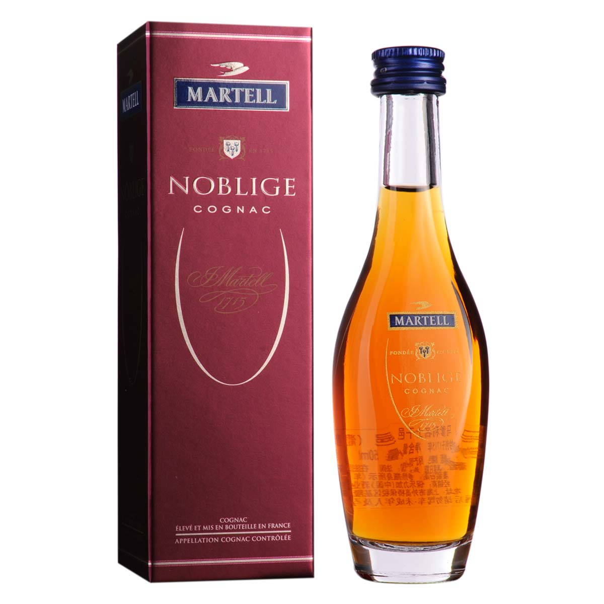 40法国马爹利名士干邑50ml