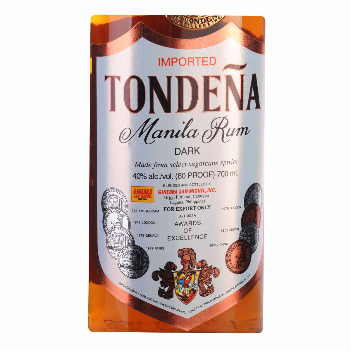 40菲律宾生力朗姆酒红700ml