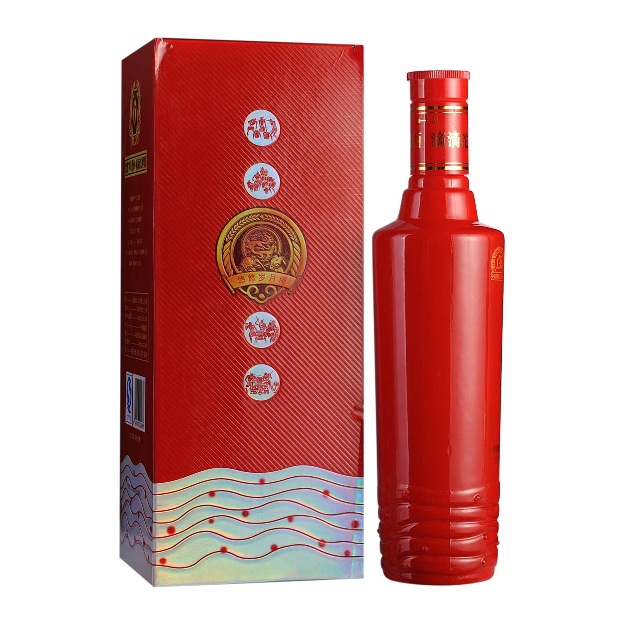 42°沱牌岁月酒(六)500ml(2014年份)