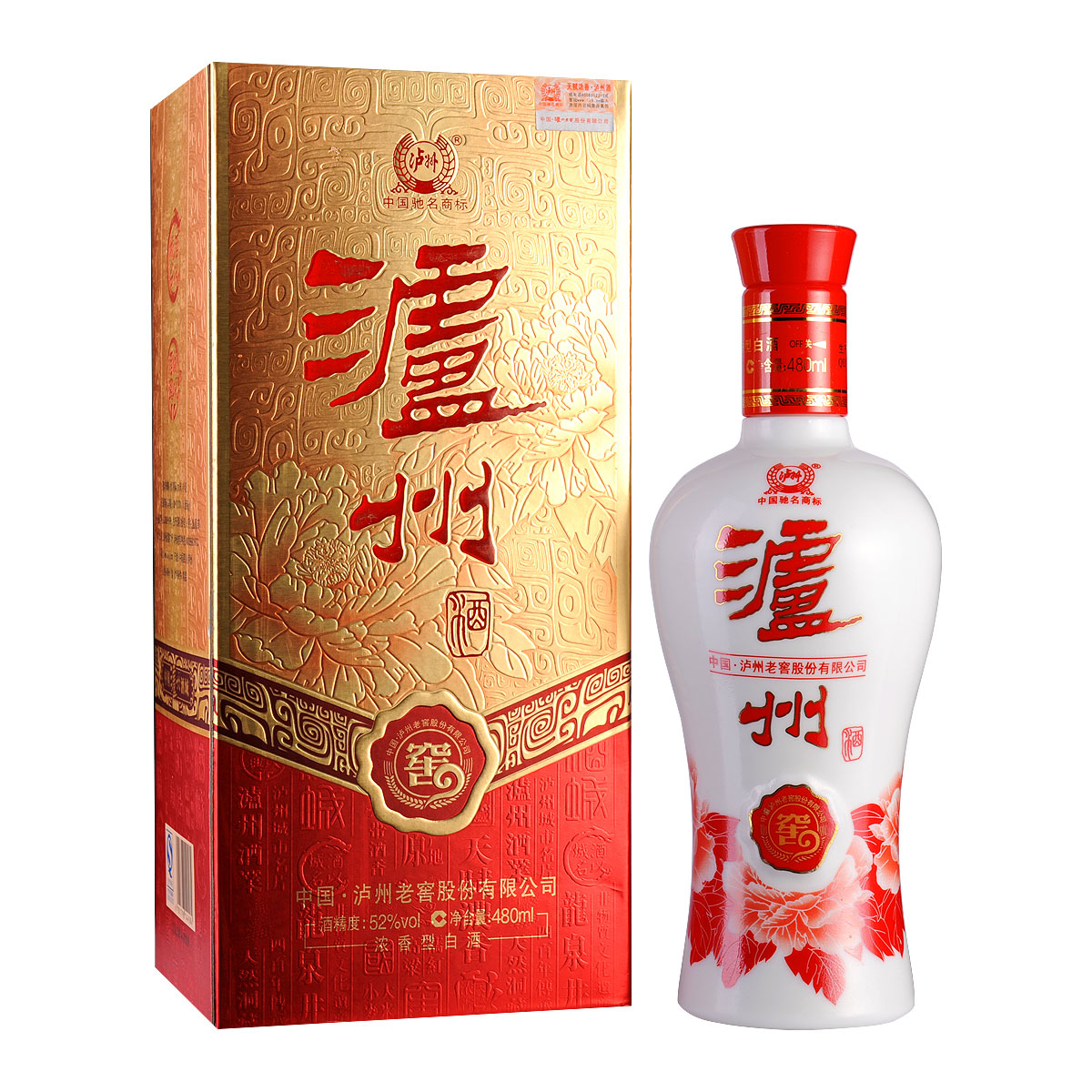 52泸州老窖泸州酒窖酒480ml